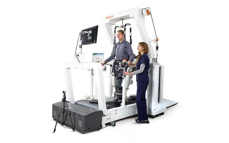 Walkbot S หุ่นยนต์ฝึกเดินอัจฉริยะพร้อมลู่เดินและระบบพยุงตัว