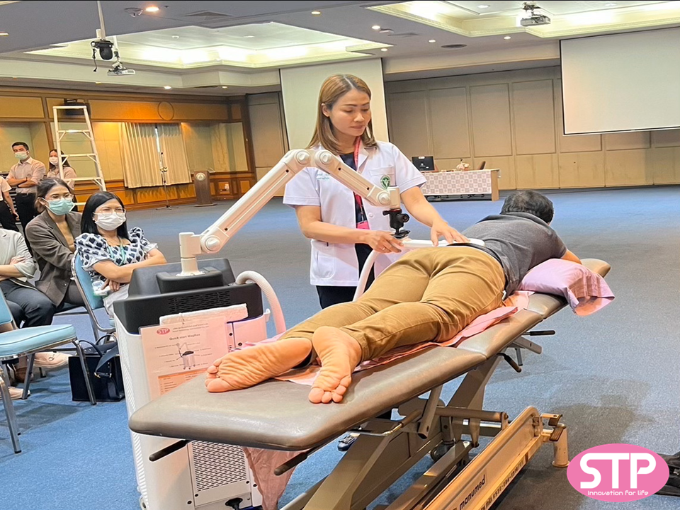 ประชุมเชิงปฏิบัติการ “หลักการบาบัดรักษาด้วยคลื่นกระแทก และเครื่องกระตุ้นระบบประสาทด้วยการใช้คลื่นแม่เหล็กไฟฟ้า” (Principles of Shockwave Therapy and Peripheral Magnetic Stimulation ) โรงพยาบาลสรรพสิทธิประสงค์ จังหวัดอุบลราชธานี ประชุมเชิงปฏิบัติการ “หลักการบาบัดรักษาด้วยคลื่นกระแทก และเครื่องกระตุ้นระบบประสาทด้วยการใช้คลื่นแม่เหล็กไฟฟ้า” (Principles of Shockwave Therapy and Peripheral Magnetic Stimulation ) โรงพยาบาลสรรพสิทธิประสงค์ จังหวัดอุบลราชธานี
