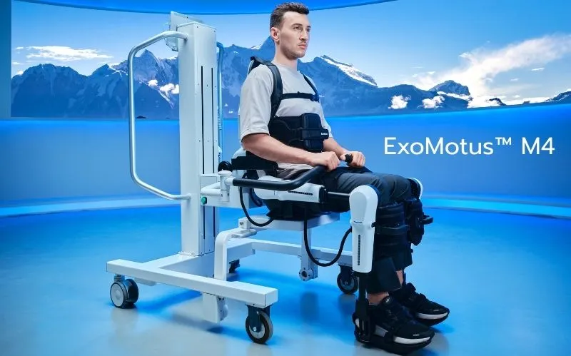 หุ่นยนต์ฝึกเดิน เครื่องมือช่วยพยุงเดิน ExoMotus™-M4